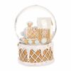 Weihnachts-Schneekugel „Lebkuchen-Zug II“, Polyresin, 10 cm