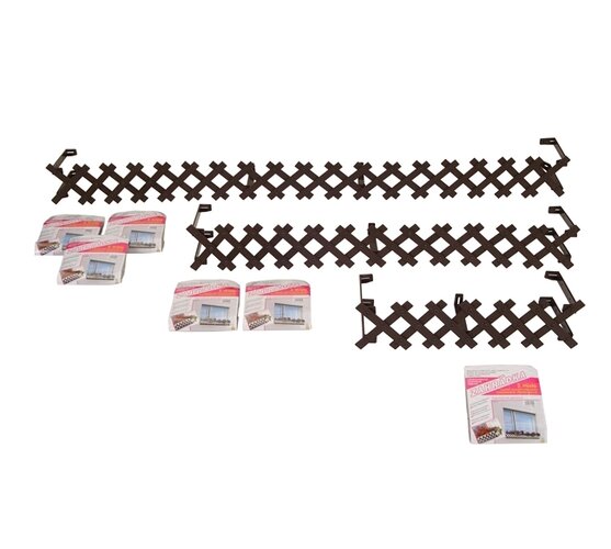 Fereastră de grădină maro