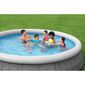 Bestway Aufblasbarer Pool Fast Set, 367 x 76 cm