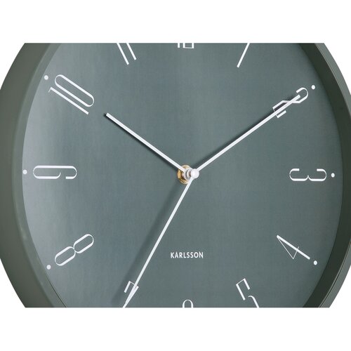 Karlsson 5988GR design falióra szürke, átmérő 30cm