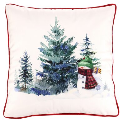 Pillow Christmas motif velvet, 45 x 45 cm