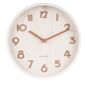 Karlsson 5808WH Stylowy zegar ścienny śr. 22 cm