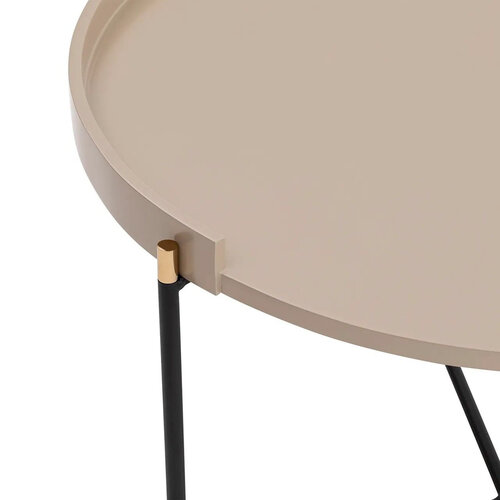 Odkládací stolek Mandy Beige, 2 ks