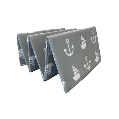 Strandliege Anchor Grau, 180 x 50 cm