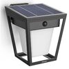 Philips Nissa UltraEfficient solarny kinkiet LED,czujnik, czarny, 1,8 W, 250/25 lm, 3000 K
