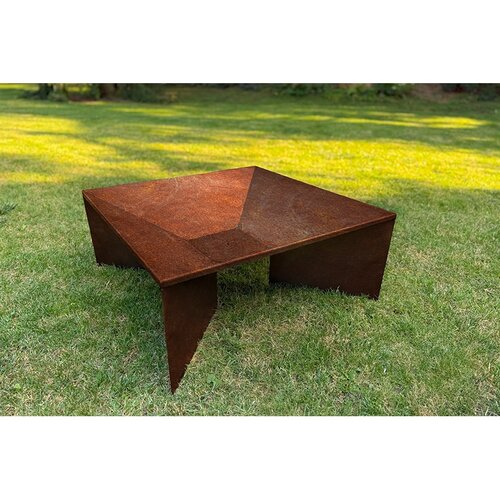 Fokus Zahradní ohniště 70 x 70 x 30 cm, corten CORGARDEN 1017