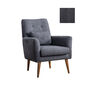 Fotel Zeni Berjer Dark Grey