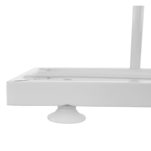 Stojan na kvetiny Bamir 2, biela, 43 x 22 x 126 cm