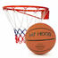 My Hood 304001 sada basketbalového koša a lopty, 2ks s