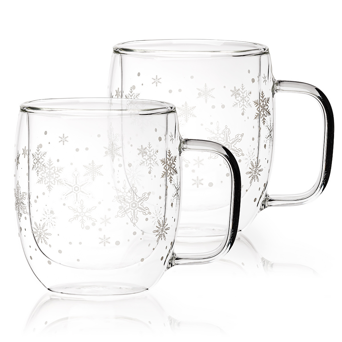 4Home Hot&Cool Snowflake thermo pohár 350 ml,2 db termék 2. képe