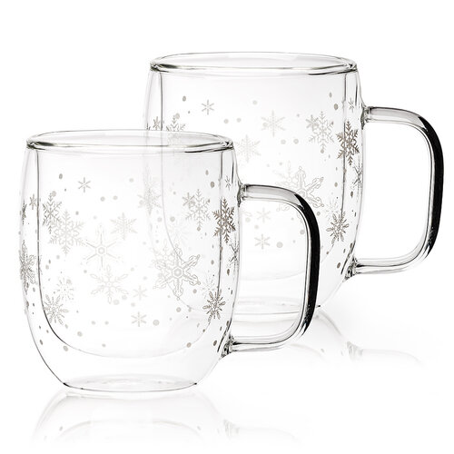 4Home termo steklenice Hot&amp;Cool Snežinka 350ml, 2 kos