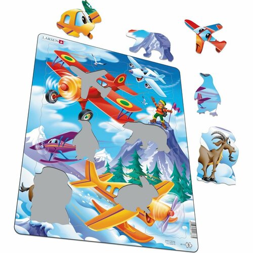 Puzzle Larsen Avioane, 20 piese