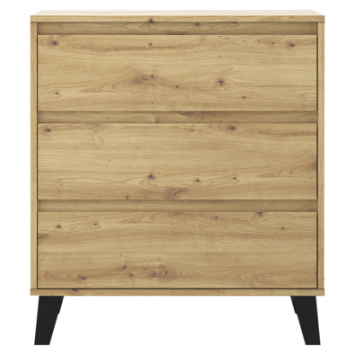 Komoda BOGAN 3S70, dąb Artisan