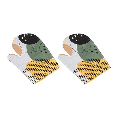 Bellatex Kuhinjska prijemalka Oblázky bež, 28 x 18 cm, 2 kos