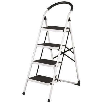 4Home Składane schodki stalowe Steps, 4 stopnie