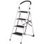 4Home Klappbare Trittleiter Steps, 4 Stufen