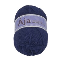 Garn AJA dunkelblau , 50 g / 217 m