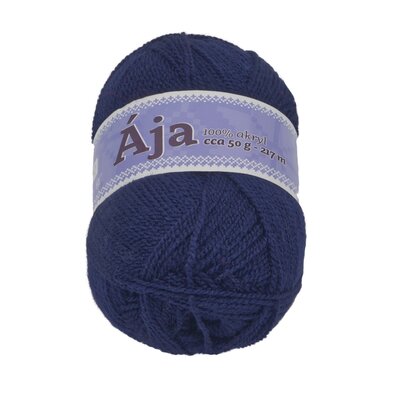 Preja ÁJA temno modra, 50 g / 217 m