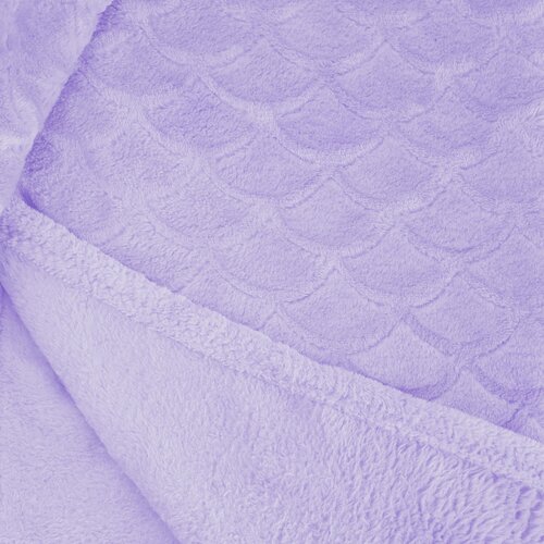 Pătură DecoKing Sardi, violet deschis, 150 x 200 cm