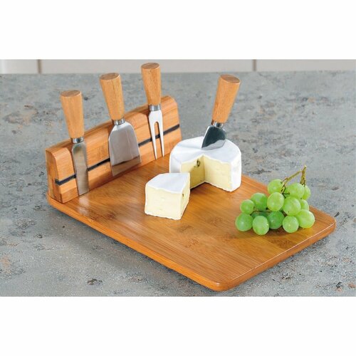 Kesper 58641 Tăietor de brânză cu 4 tacâmuri, 30 x20 x 8 cm
