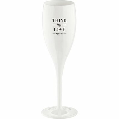 Koziol Kozarec z napisom THINK LESS LOVE MORE