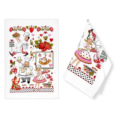 Bellatex Kuhinjska krpa Kuchař, 40 x 60 cm, set 2kos