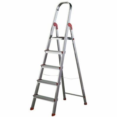 Rolser Trepte din aluminiu pentru uz profesionalUnica, 5 trepte