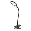 Rabalux 74199 stolní LED lampa s klipem Marcin, černá