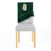 Restilo Napinac za stol Sento temno zelena, 48 x 48 x 58 + 10 cm