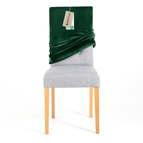 Restilo Napinac za stol Sento temno zelena, 48 x48 x 58 + 10 cm