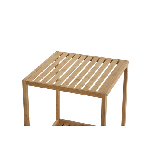 Koupelnový regál WABISABI HIDE 3, bambusový