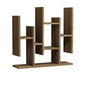 Wandregal Flower Walnut