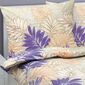 Bellatex Бавовняна постільна білизна Папороть лососева, 140 x 220 см, 70 x 90 см