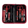 Kellermann 9204 MC RED zestaw do manicure dla pań, czerwony