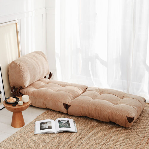 Fotel Fold Kadife Camel