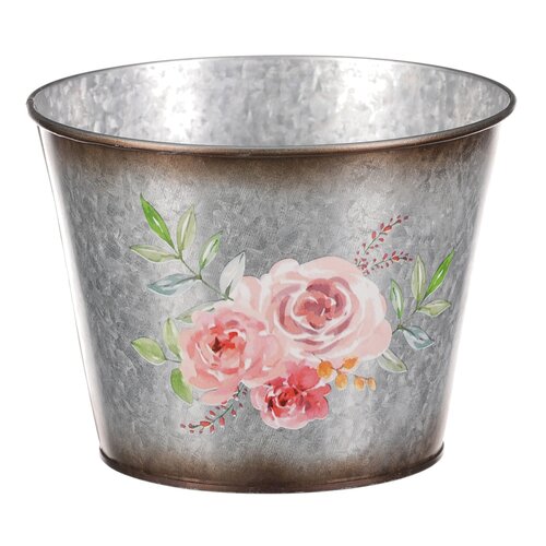 Ovitek za cvetje Růže, 16 x 12 cm, kov