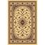 Habitat Dywan Super Antique floral beżowy, 67 x 130 cm