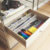 Organizator de sertare Curver Sistemo, 37,5 x 5 x 5 x 7,5 cm