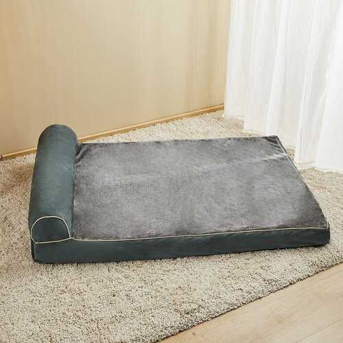 4Home Hundebett mit Memory-Schaum Exclusive XL, 100x 60 x 19 cm