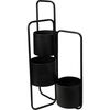 Kovinski stojalo za cvetlice Dorian, 33 x 57 x 24cm
