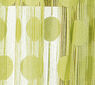 Provázková záclona, zelená, 150 x 250 cm
