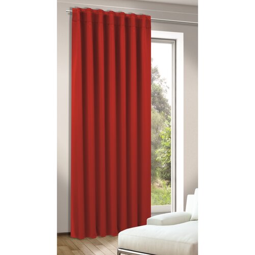 Tina sötétítő függöny, piros, 245 x 140 cm