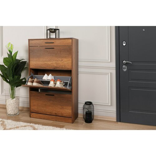 Skrinka na topánky Oslo Walnut II