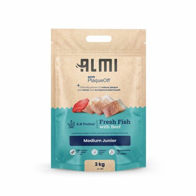 ALMI Medium Junior Granulat mit Meeresalgen, 3 kg