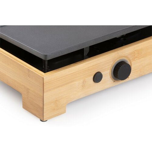 DOMO DO9271G stolní elektrický Plancha gril Bamboo Style