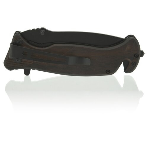 Cattara Zaporni nož BLACK BLADE z zavoro, 21,5 cm