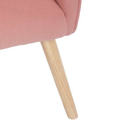 Fotoliu cu spătar înalt PINK2, roz