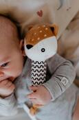 Pískátko / kousátko babyted Srneček plyš 25 cm, hnědá