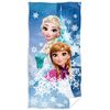 Ręcznik kąpielowy Kraina lodu Frozen płatki śniegu, 70 x 140 cm