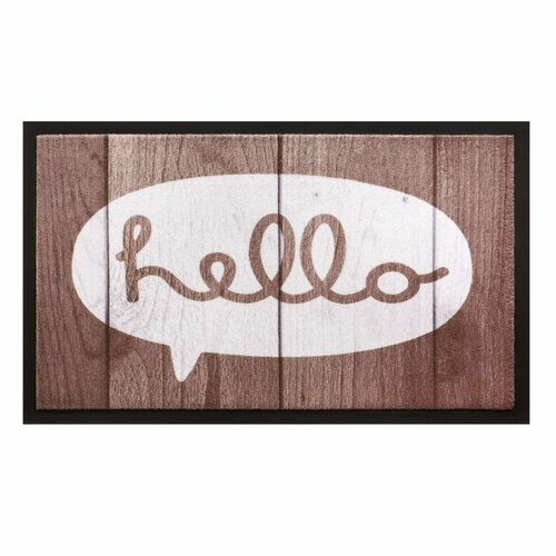 Придверний килимок Hello, 45 x 75 см